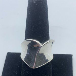 RLM Studios Sterling Silver Forgive Ring Size 7 1/2